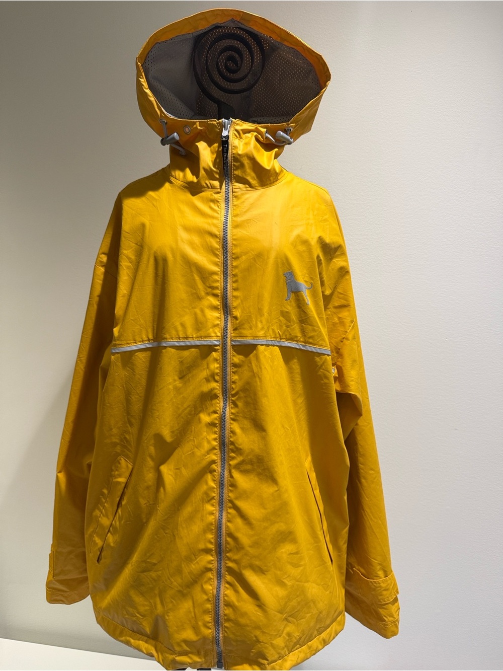 The Black Dog classic Yellow Rain Jacket